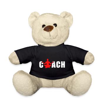 Yoga Coach - Teddy Bear - black - Front