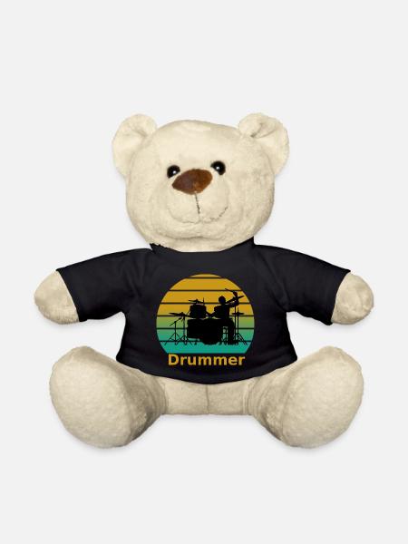 Drummer - Nounours - noir