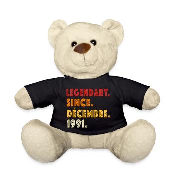 Des Années D'excellence Décembre 1991 Cadeau - Nounours - noir - Devant