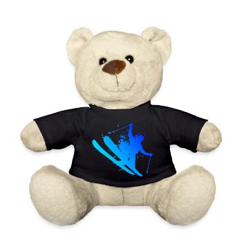Damen Freestyle Ski Herren Ski Freestyle Ski Jumpi - Teddy - Schwarz - Vorne