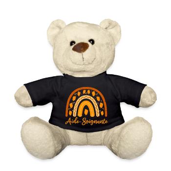 Zum besten aide_soignante | gewählt Bezugsperson - Teddy - Schwarz - Vorne