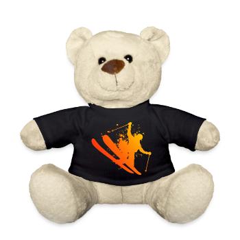 Herren Slopestyle Ski Freestyle Freestyle Ski - Teddy - Schwarz - Vorne