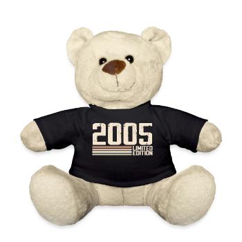 2005 Jahrgang 2005 Geburtstag 2005 Retro 2005 - Teddy - Schwarz - Vorne