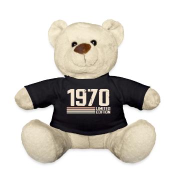 1970 Millésime 1970 Anniversaire 1970 Rétro 1970 - Nounours - noir - Devant