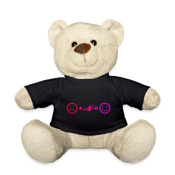 Volleyball Volleyballspielen Volleyballspieler - Teddy - Schwarz - Vorne