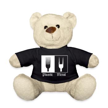 Heavy Metal, Konzert, Festival, Open Air, Camping - Teddy - Schwarz - Vorne