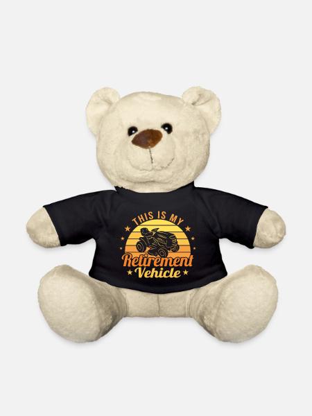 Retraité de la tondeuse à gazon Ride-on Tondeuse à gazon Retraités - Nounours - noir