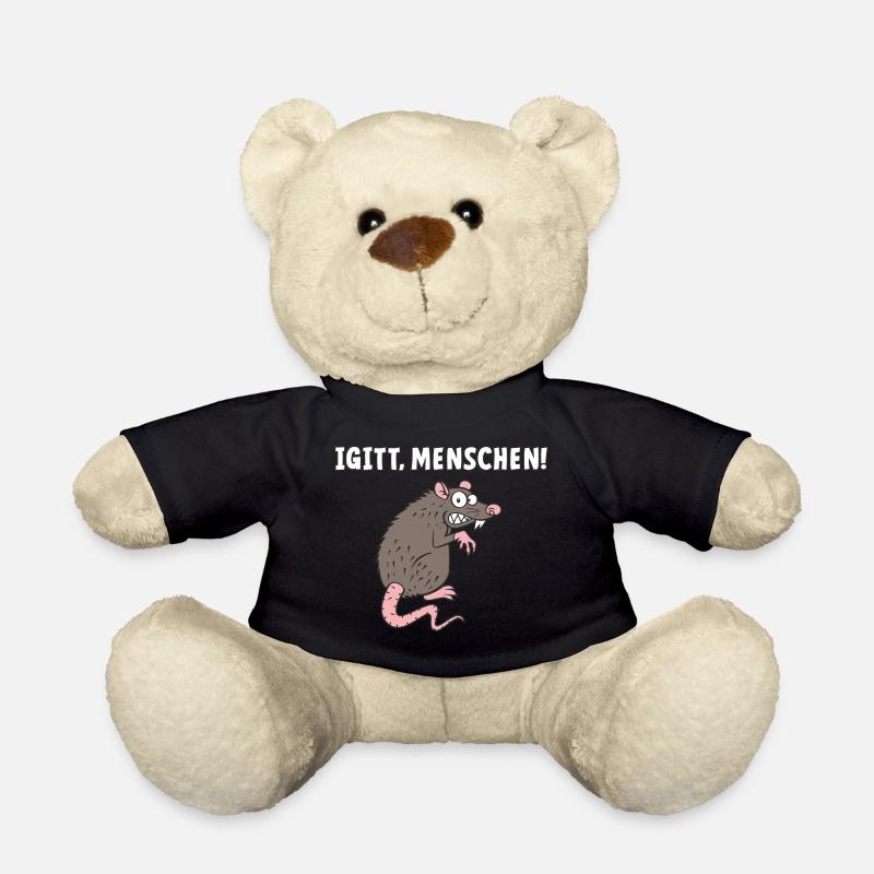 Igitt Menschen - Teddy - Schwarz