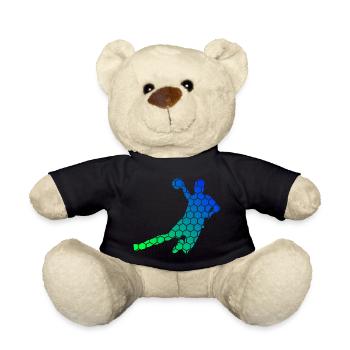 Handball Players Handball Handball Women's Handball - Teddy Bear - black - Front
