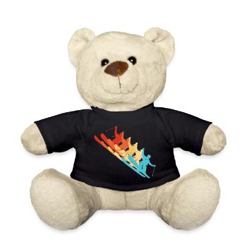 Ski Freestyle Ski Jumping Damen Freestyle Ski - Teddy - Schwarz - Vorne