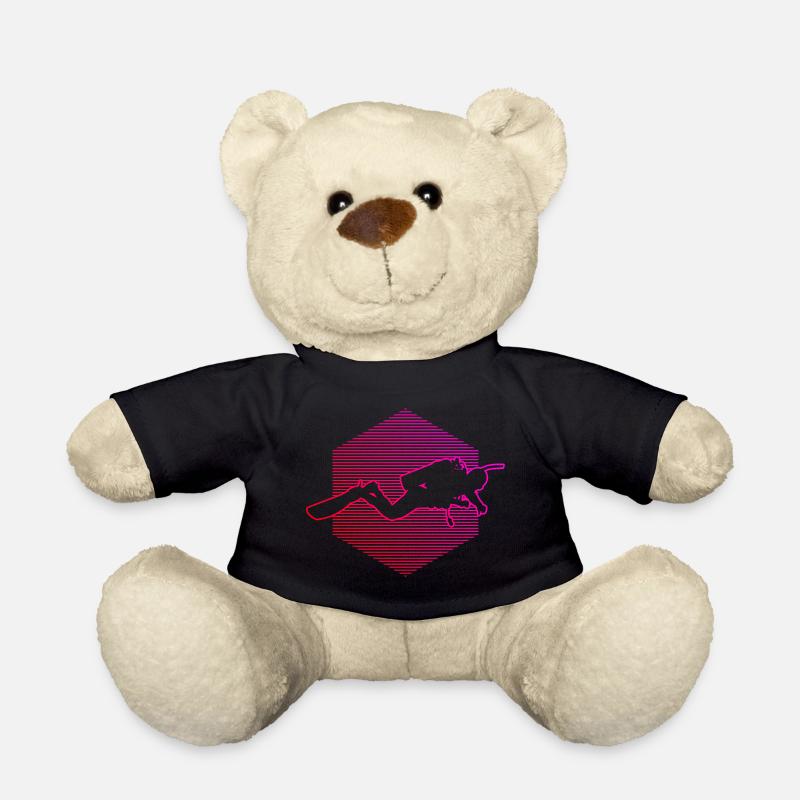 Femmes Plongeuses Plongeuses Plongeuses Plongeuses - Nounours - noir
