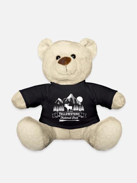 Yellowstone Nationalpark-Kleidungs-Kleid - Teddy - Schwarz