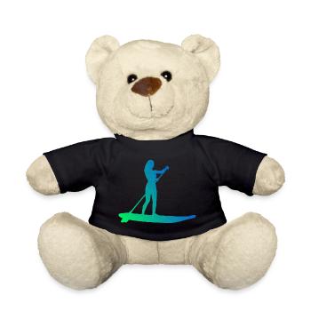 Sup Standup Paddleboard Standup Paddle Standup P - Nounours - noir - Devant