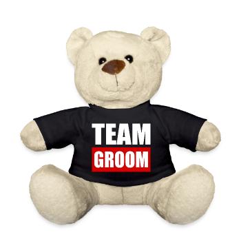 Team groom - Teddy - Schwarz - Vorne