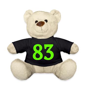 Issue 83 - Teddy Bear - black - Front