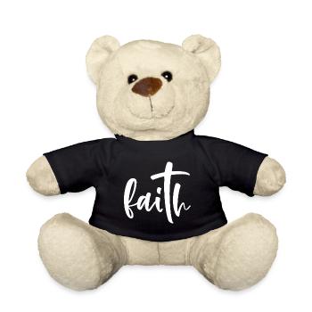 Glaube - Teddy - Schwarz - Vorne