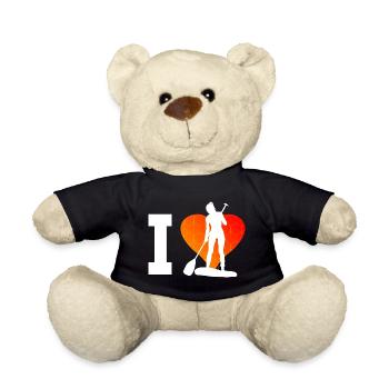 Stand up Paddle Board Standup Paddleboard - Nounours - noir - Devant