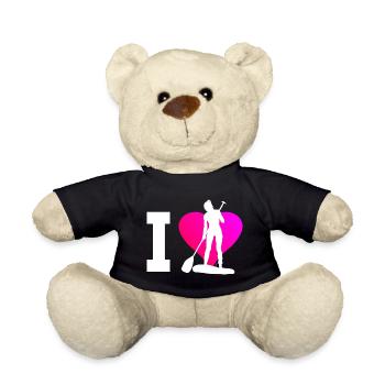 Standup Paddle Standup Paddleboard Stand up Paddli - Teddy Bear - black - Front