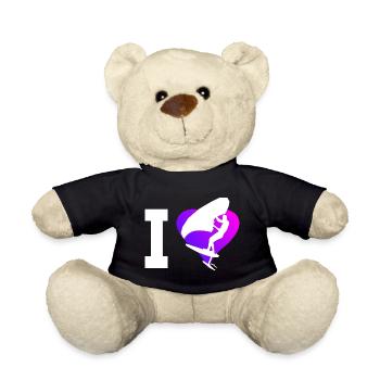 wingsurfen hydrofoil foilwing wingfoil wingsurf - Teddy Bear - black - Front