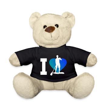 Standup Paddle Sup Femme Standup Paddlebo Hommes - Nounours - noir - Devant