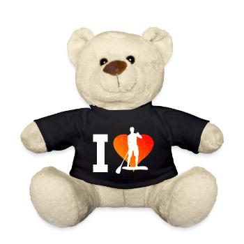 Sup Stand up Paddling Board Standup Paddling - Teddy Bear - black - Front