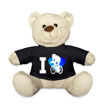 Vélo de route hommes Vélo de route femmes Cyclistes sur route - Nounours - noir - Devant