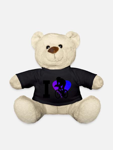 Men's Road Bike Roadbike Racing Bike Racing Cycling - Teddy Bear - black