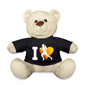 Jogging Running Jogging Fitness Course Hommes - Nounours - noir - Devant