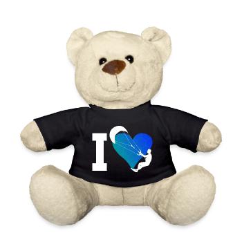 Kitesurfer Kite Kitesurf Kitesurf Women - Teddy Bear - black - Front