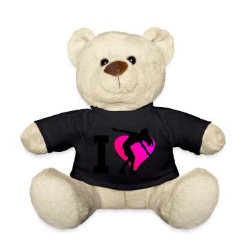 Roller Skating Rollers Roller Skating Rollerskat - Nounours - noir - Devant