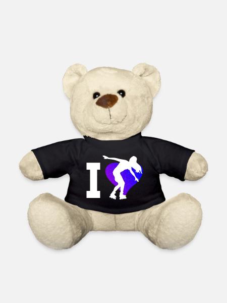 Roller Roller Roller Skating Hommes Femmes - Nounours - noir