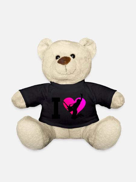 Guitar Electric guitar Guitar classical guitar - Teddy Bear - black