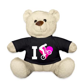 BMX vélo vélo hommes cyclisme BMX femmes - Nounours - noir - Devant