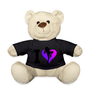 Thai Boxer Thai Boxing Women Thai Boxing Muay Thai - Teddy Bear - black - Front