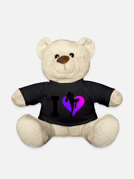 Thaiboxer Thaiboxing Damen Thaiboxen Muay Thai - Teddy - Schwarz