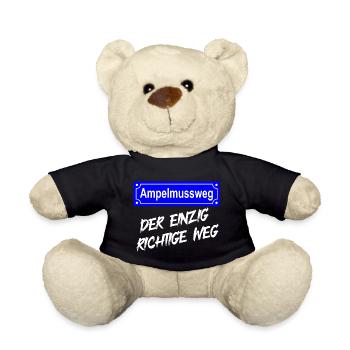 Ampelmussweg - Teddy - Schwarz - Vorne