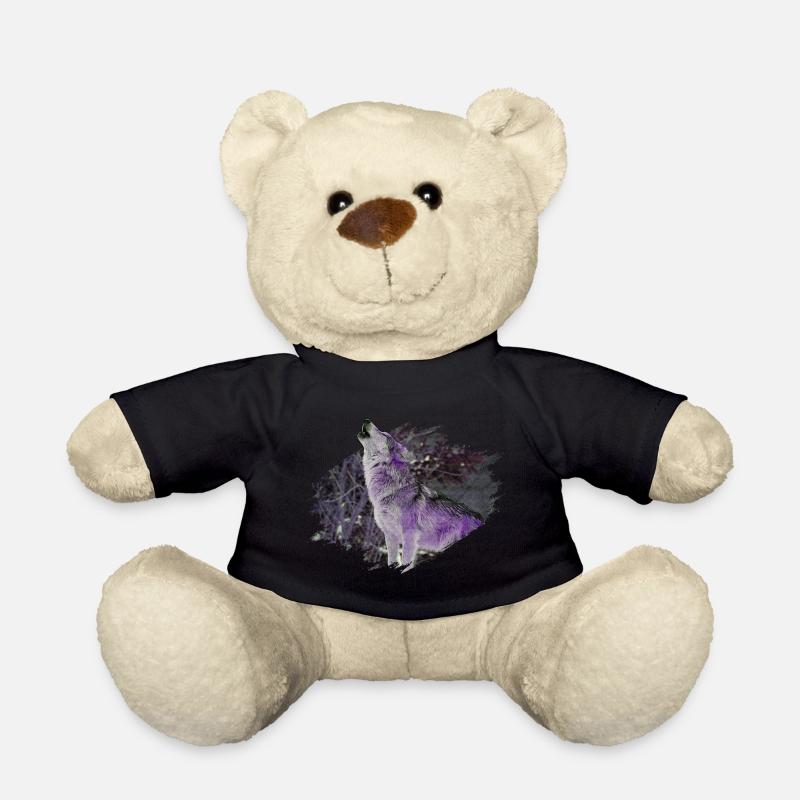 Wolf - Teddy - Schwarz