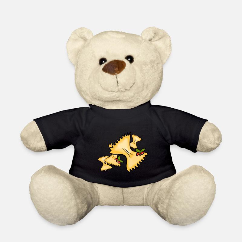 Pasta! - Teddy Bear - black