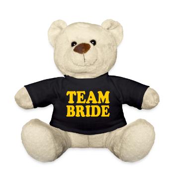 Team bride - Teddy Bear - black - Front