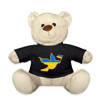 Ukraine - Nounours - noir - Devant