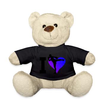 Boxe Thaï Muay Thaï Boxeur Thaï Femmes Hommes - Nounours - noir - Devant