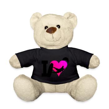 Kiting Kite Kitesurfing Kitesurfing Kitesurf - Teddy Bear - black - Front