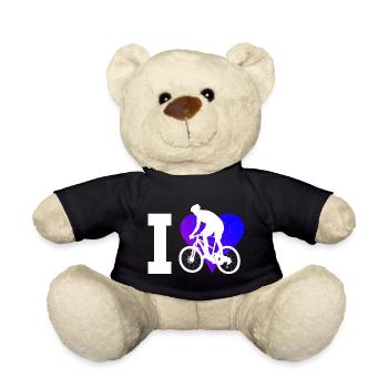 Cyclisme VTT Cyclistes Hommes Cyclisme Femmes - Nounours - noir - Devant