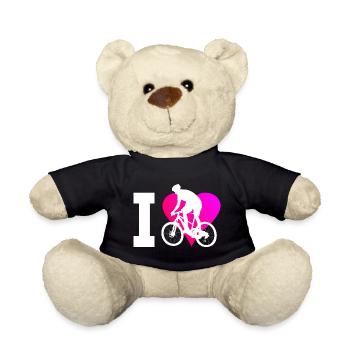 Mountain Bike Mountain Bike Cycling Men - Teddy Bear - black - Front