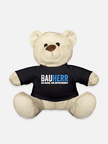 Bauherr. Ich Baue. Sie entscheidet - Teddy - Schwarz
