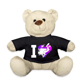Plongée sous-marine Plongeur Homme Plongeur Plongeur Plongeur - Nounours - noir - Devant