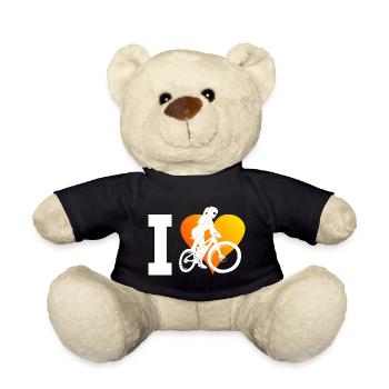 Damen Radfahren Mountainbike Mountainbiker - Teddy - Schwarz - Vorne