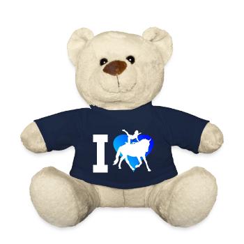 Gymnastique Artistique à Cheval - Nounours - bleu marine - Devant
