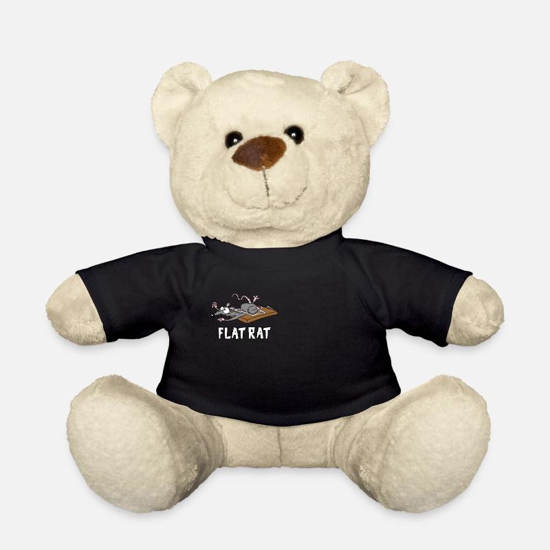 Flat Rat - Teddy - Schwarz
