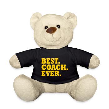 Best coach ever - Teddy - Schwarz - Vorne